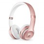 Beats Solo3 Wireless Headphones, Rose/Gold Beats - 2